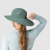 Outdoor Research Women’s Oasis Sun Hat | Wide Brim, Lightweight UPF 50+ Sun Protection Hat for Hiking & Golf, Chin Strap(Malachite)