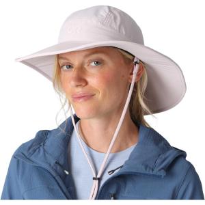 Outdoor Research Women’s Oasis Sun Hat | Wide Brim, Lightweight UPF 50+ Sun Protection Hat for Hiking & Golf, Chin Strap(Cherry Blossom)