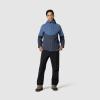 Outdoor Research Men’s Foray 3L Jacket | Waterproof, Windproof, Hooded, Long Sleeve, Standard Fit(Skyline/Atlantic)