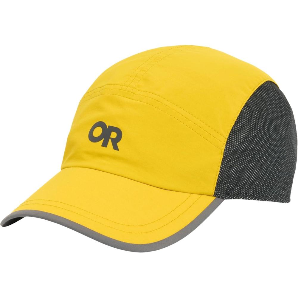 imageOutdoor Research Swift Cap  Lightweight UPF Sun Hat with Breathable Mesh for Men amp Women Hiking Running and TravelAmber Reflective