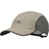 Outdoor Research Swift Cap – Lightweight UPF Sun Hat with Breathable Mesh for Men & Women, Hiking, Running and Travel(Khaki/Dark Grey)