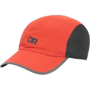 Outdoor Research Swift Cap – Lightweight UPF Sun Hat with Breathable Mesh for Men & Women, Hiking, Running and Travel(Cardinal Reflective)