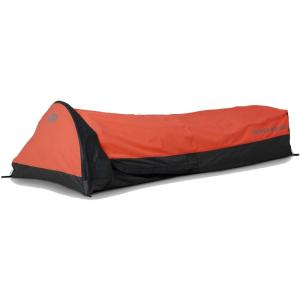 Outdoor Research Alpine XT Bivy | Waterproof Backpacking Single Person Trekking Pole Tent, Extra Headspace, No-See-Um Screen(Spice)