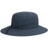 Outdoor Research Stratoburst Rain Hat | Waterproof, Windproof, Breathable, Adjustable Chin Cord, Stiffened Brim with Foam(Atlantic)