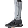 Outdoor Research Women’s Helium UL Gaiter | Ultralight Waterproof Leg Guards for Hiking & Running, Cinch Top, Boot Lace Hook(Light Pewter)