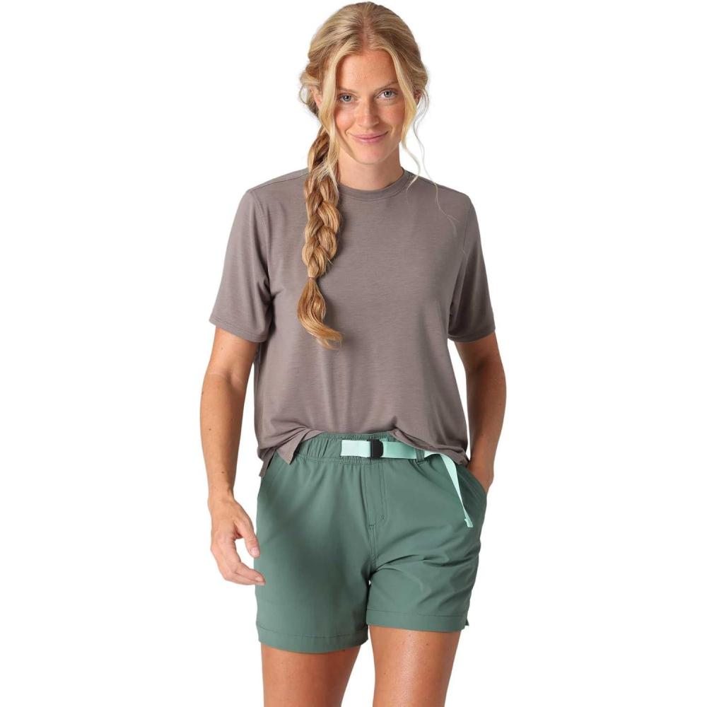 imageOutdoor Research Womens Eclipse Sun TShirt  Lightweight UPF 50 Short Sleeve Hiking Tee Moisture Wicking Workout ShirtSable
