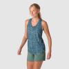 Outdoor Research Women’s Echo Tank(Mallard Traverse Print)