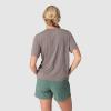 Outdoor Research Women’s Eclipse Sun T-Shirt | Lightweight UPF 50+ Short Sleeve Hiking Tee, Moisture Wicking Workout Shirt(Sable)