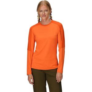 Outdoor Research Women’s Freewheel MTB Mountain Bike Long Sleeve Jersey(Spice/Zest)