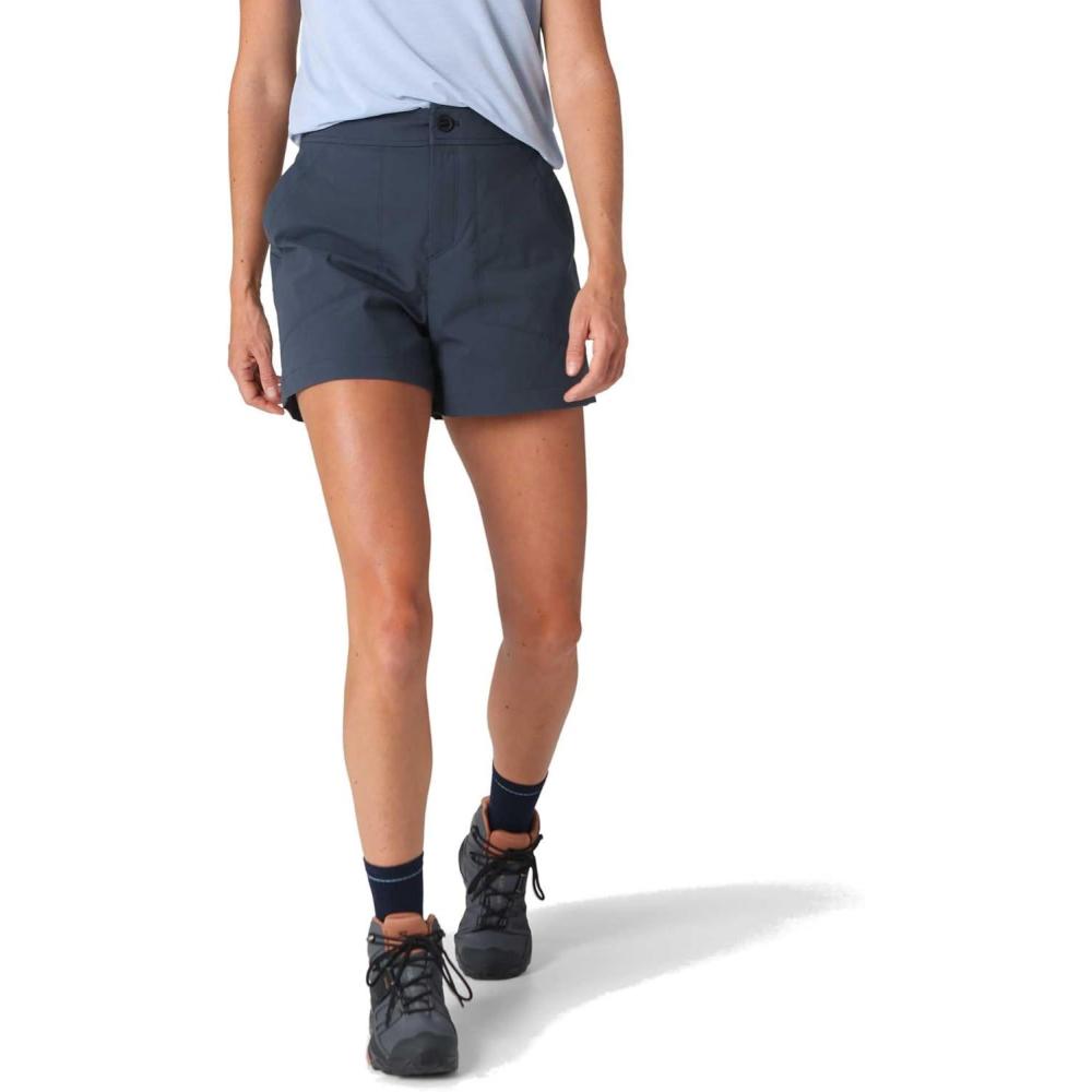 imageOutdoor Research Womens Timberline Short  Moisture Wicking Stretchy UPF 50 Athletic Hiking Shorts Quick Dry Zip PocketAtlantic