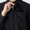 Outdoor Research Women’s Astroman Long Sleeve Sun Shirt | Lightweight UPF 30+ Snap Button Hiking Top, Breathable & Stretchy(Black)