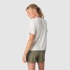 Outdoor Research Women’s Eclipse Sun T-Shirt | Lightweight UPF 50+ Short Sleeve Hiking Tee, Moisture Wicking Workout Shirt(Oyster)