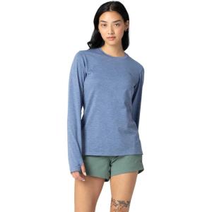 Outdoor Research Women’s ActiveIce Spectrum Sun Long Sleeve Tee(Ascent Blue Heather)