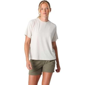 Outdoor Research Women’s Eclipse Sun T-Shirt | Lightweight UPF 50+ Short Sleeve Hiking Tee, Moisture Wicking Workout Shirt(Oyster)