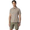 Outdoor Research Men’s Rooftop Short Sleeve Shirt – Button Down Shirt for Men(Sedona Plaid)