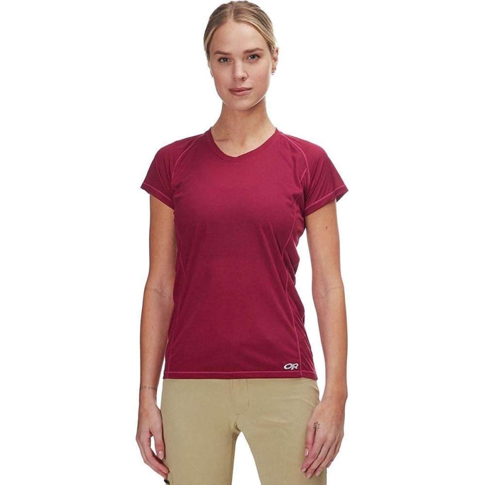 imageOutdoor Research Womens Womens Echo SS TeeGarnet