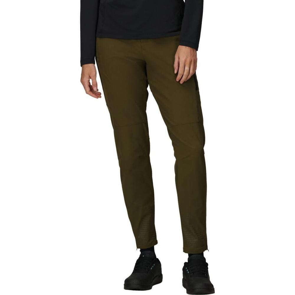imageWomens Freewheel MTB Ride Pants Dark Olive 0