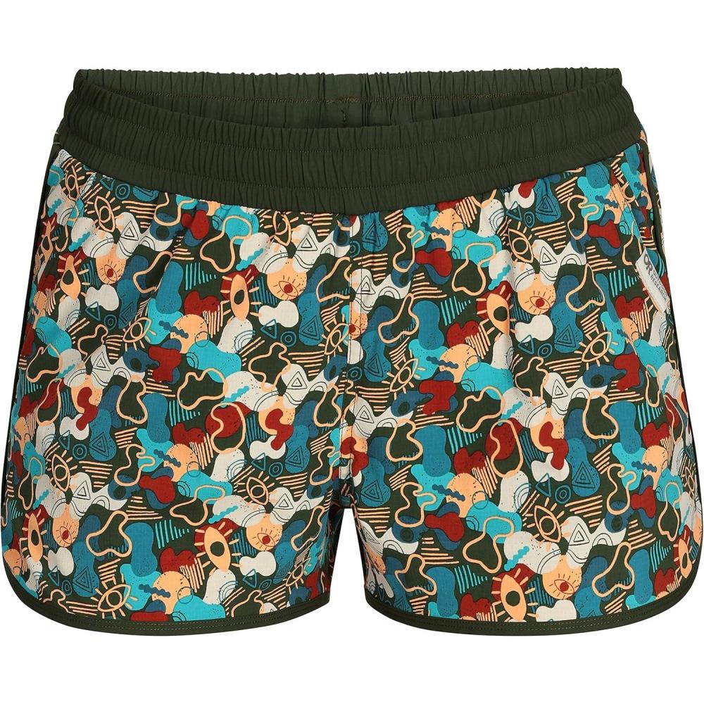 imageWomens Zendo Printed Multi ShortsTropical Shapes
