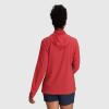 Outdoor Research Women’s Astroman Sun Hoodie – Lightweight Wicking Quarter Zip Hoodie(Rhubarb/Naval Blue)