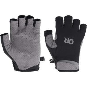 Outdoor Research ActiveIce Chroma Sun Gloves | UV Protection Hand Gloves for Men & Women, UPF 50+, Breathable Fabric(Black)