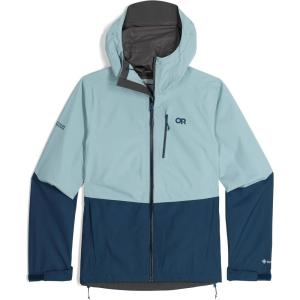 Outdoor Research Women’s Aspire II Jacket – Water & Windproof Outdoor Jacket(Sage/Harbor)