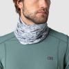 Outdoor Research Unisex Echo Printed Ubertube(Oyster Traverse Print)