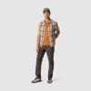 Outdoor Research Men’s Astroman Short Sleeve Sun Shirt | Lightweight UPF 30+ Snap Button Hiking Top, Breathable & Stretchy(Sedona Plaid)