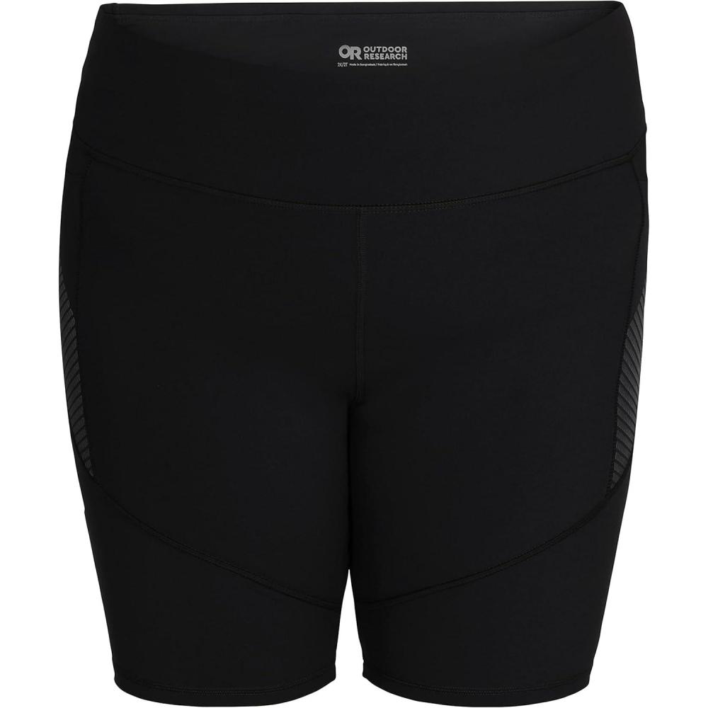 imageOutdoor Research Womens AdVantage Shorts 10 Inseam  High Waist Bike ShortsBlack