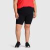 Outdoor Research Women’s Ad-Vantage Shorts, 10” Inseam – High Waist Bike Shorts(Black)