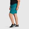 Outdoor Research Women’s Ad-Vantage Shorts, 10” Inseam – High Waist Bike Shorts(Deep Lake)
