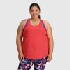 Women’s Echo Tank-Plus(Rhubarb)