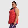 Women’s Echo Tank-Plus(Rhubarb)