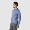 Outdoor Research Men’s ActiveIce Spectrum Sun Hoodie | Self Cooling, Quick Dry, 3 Panel Hood, UPF 50+, Standard Fit(Ascent Blue Heather)