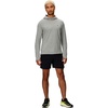 Outdoor Research Men’s ActiveIce Spectrum Sun Hoodie | Self Cooling, Quick Dry, 3 Panel Hood, UPF 50+, Standard Fit(Grey Heather)