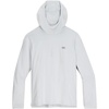 Outdoor Research Men’s ActiveIce Spectrum Sun Hoodie | Self Cooling, Quick Dry, 3 Panel Hood, UPF 50+, Standard Fit(Titanium)