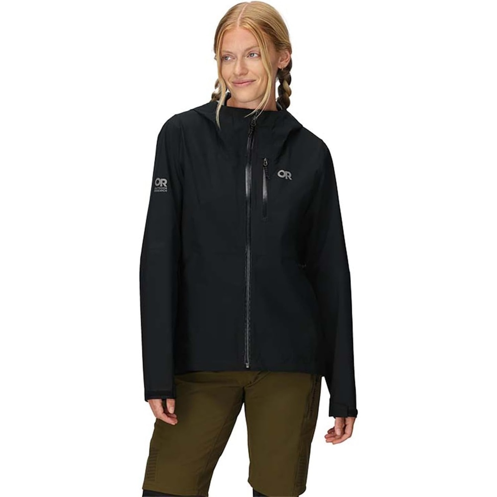 image:imageOutdoor Research Womens Freewheel MTB Stretch Rain JacketBlack